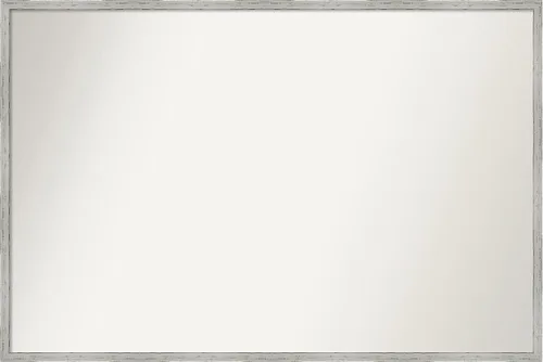 Miniatura 556 de Amanti Art Espejo de baño blanco para sobre el fregadero, 32 x 45 pulgadas, espejo de tocador rectangular blanco esbelto, marco de madera moderno