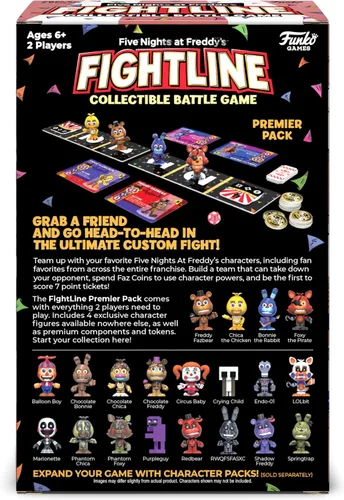 Miniatura 2 de Funko Five Nights at Freddy's FightLine Premier Pack Juego coleccionable para 2 jugadores a partir de 6 años