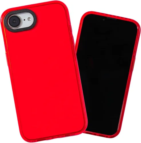 Miniatura 101 de SteepLab Funda de barrera para iPhone 13, protección de 360 grados que absorbe impactos con bisel elevado y colores llamativos (cielo azul brillante)