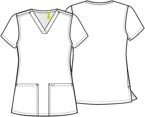Miniatura 4 de Dickies Genuine Industrial Strength Women Scrubs Top V-Neck GD600