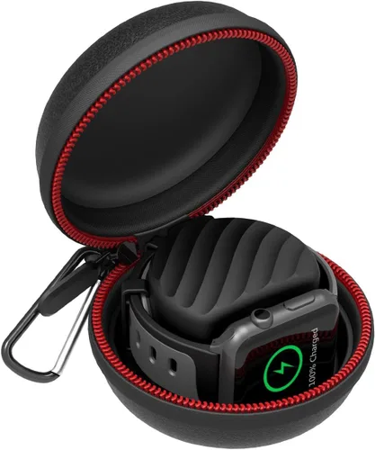 Soporte para cargador para Galaxy Watch 7, bolsa de transporte portátil, funda protectora de almacenamiento y cargador para Samsung Galaxy Watch 7 6