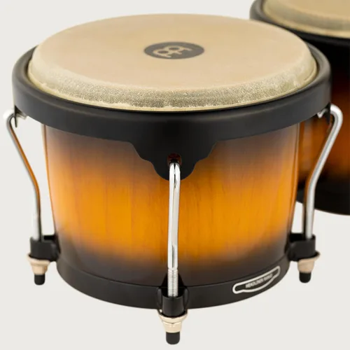 Miniatura 8 de Meinl Percussion HB100SNT-M bongós de madera natural de 6 3/4 y 8 pulgadas, Vintage Sunburst