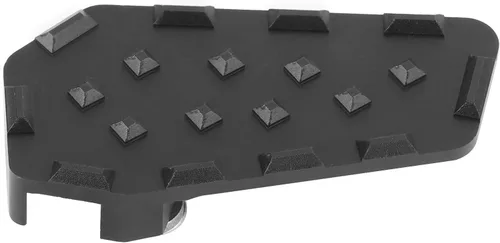 Aramox Extensor de pedal de freno de motocicleta, palanca de freno de pie trasero de aluminio, extensión de pedal ampliador, almohadilla extensora