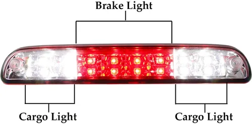 Miniatura 3 de 3ª luz de freno LED para Ford F250 F350 F-450 F-550 Super Duty 93-11 Ford Ranger 01-05, lámpara de carga de montaje alto Ford Explorer Sport Trac