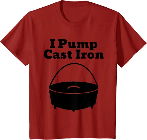 Miniatura 41 de I Pump - Camiseta de hierro fundido para cocinar al horno holandés