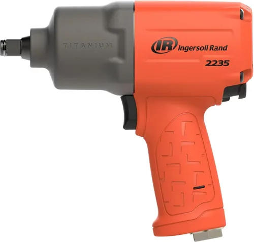 Ingersoll Rand 2235TIMAX-O - Llave de impacto neumático de 1/2 pulgada, par de torsión de 1350 pies-libra, carcasa de martillo de titanio, retenedor
