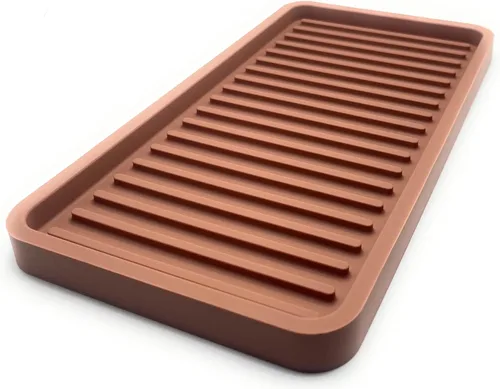 Miniatura 29 de Bandeja organizadora para fregadero de cocina de silicona, soporte de esponja y protector de encimera Plato y bandeja dispensadora de jabón