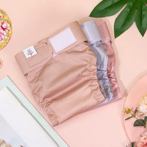 Miniatura 5 de CuteBone Pañales lavables para perras hembras, sin agujero para la cola, paquete de 3 pantalones reutilizables de entrenamiento para el período