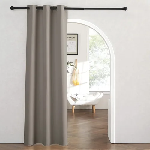 Miniatura 102 de RYB HOME - Cortinas extra largas con bloqueo de luz, persianas opacas insonorizadas para privacidad para cine en casa, oficina, fondo de patio, sala