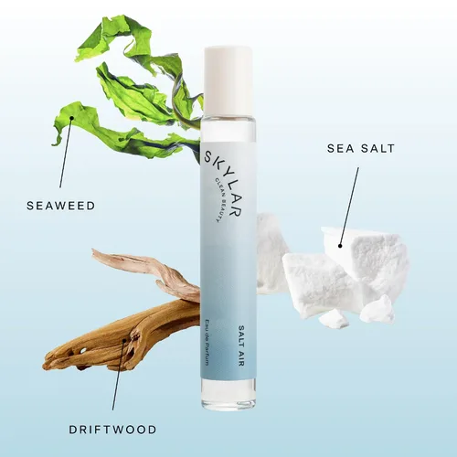 Miniatura 3 de Skylar - Perfume Salt Air, Eau de Perfume, hipoalergénico y limpio, mujer y hombre, vegano y seguro para piel sensible, fresco, con notas de madera