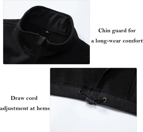 Miniatura 3 de Msmsse Chaleco ligero para hombre, con cuello alto, sin mangas, para senderismo, correr, golf