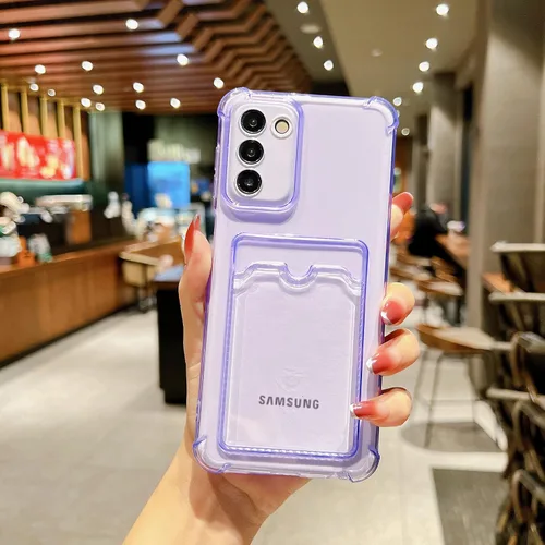 Miniatura 166 de Tuokiou Funda para Samsung Galaxy A14 5G, Fundas Protectoras Transparentes con Ranura para Tarjetas, Funda Cartera de TPU Suave Ajustada Resistente