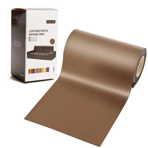 Miniatura 12 de Cindy's Tape Cinta de cuero adhesiva impermeable para reparaciones de 3 x 60 pulgadas para sofás, asientos de automóvil, bolsas, muebles, asiento