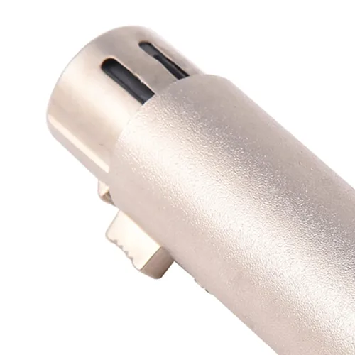 Miniatura 9 de Adaptador XLR de 3 pines, adaptador XLR macho a hembra, conector adaptador de extensión de micrófono