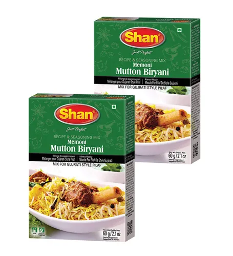 Miniatura 141 de Shan Korma Recipe and Seasoning Mix 1.76 oz (50g) - Spice Powder for Traditional Meat in Yogurt Sauce - Suitable for Vegetarians - Airtight Bag in a