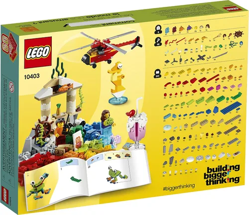 Miniatura 5 de LEGO Classic World Fun 10403 - Kit de construcción (295 piezas)