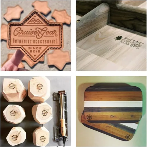 Miniatura 9 de Arokimi Hierro de marca personalizado para carpinteros, sello de leña, hierro de marca para madera, hierro de marca personalizado para regalo