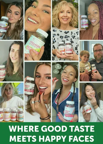 Miniatura 5 de Lunakai Paquete de gomitas multivitamínicas de vitamina C y para mujer, 300 mg orgánicas, sin OMG, suplemento masticable vegano – 100% valor diario