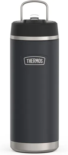 Miniatura 12 de THERMOS ICON SERIES, botella de agua de acero inoxidable con tapa de pajilla, 32 onzas, Glacier