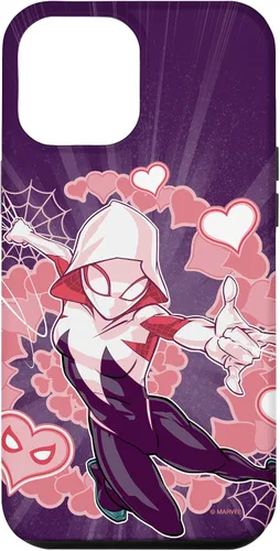 Miniatura 26 de Marvel Spider-Man Into The Spider-Verse Gwen Stacy Hearts - Carcasa para iPhone 17