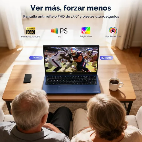 Miniatura 8 de NIMO Portátil FHD lPS-Business-de 15.6", i5-12450H, 8 núcleos, 16 GB de RAM, 1 TB SSD (Beat i7-11800H, hasta 4.4 GHz) Ordenador estudiantil con Rojo
