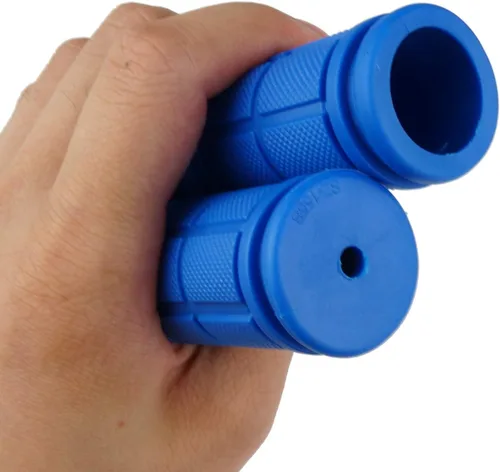Miniatura 5 de 4 pares de manillar de bicicleta Agarraderas de seta para BMX/MTB/Road Mountain Bikes Azul