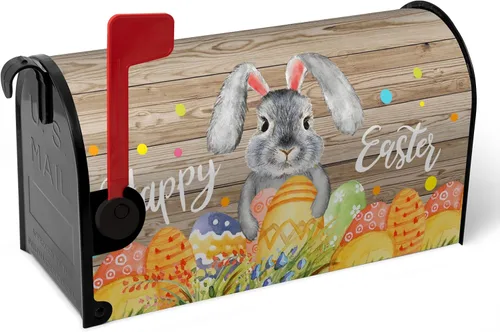 Miniatura 62 de Funda para buzón de verano magnética, girasol de verano impermeable, fundas para buzón de primavera, mariposas florales, buzón de poste, cubiertas