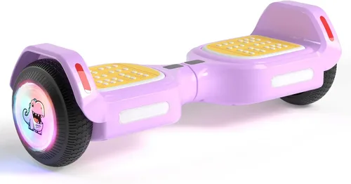 Miniatura 10 de SIMATE 6.5" Bluetooth Scooter, LED Lights & APP & Music Speaker, Long Battery Life, Gifts for Kids & Adults & Girls & Boys, for All Ages púrpura