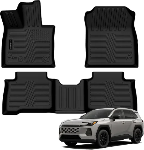Miniatura 18 de Auxko Alfombrilla de carga para todo tipo de clima, apta para Toyota 4Runner 2026 2025 de 5 plazas, versión de gasolina, accesorios protectores, sin