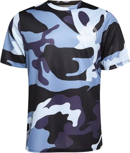 Wuzfully Camiseta de ciclismo de montaña para hombre, camiseta de motocross, BMX, camisetas de descenso para deportes