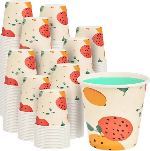Miniatura 27 de METAPRINT 500 unidades de 12 onzas tazas de papel desechables para café, tazas de papel blancas para café caliente para cafeterías, bistrós, fiestas