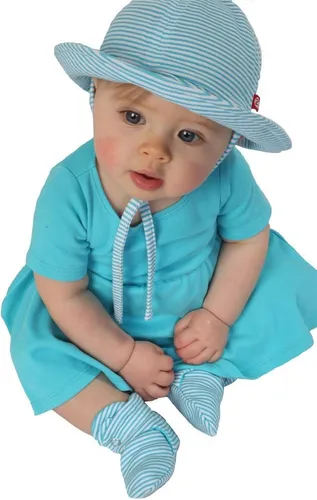 Miniatura 2 de Zutano - Botines unisex de algodón para bebé, lisos y a rayas, para niños y niñas