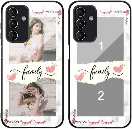 Miniatura 510 de Funda de teléfono personalizada para Samsung Galaxy S22+ / S22 Plus 5G, funda de TPU suave de vidrio templado antiarañazos personalizada con foto