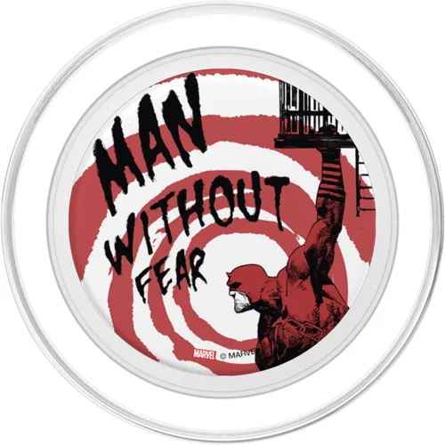 Miniatura 2 de Marvel Daredevil Fire Escape Man Without Fear Variant Cover PopSockets MagSafe PopGrip para iPhone