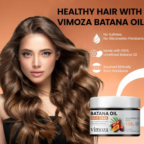 Miniatura 3 de Aceite de batana para el crecimiento del cabello, 100% aceite de batana natural sin refinar revitalizado, acondicionador orgánico crudo de batana