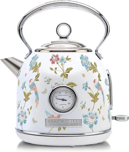 Miniatura 10 de Laura Ashley Hervidor Eléctrico de Acero Inoxidable 1.7 Litros - Hervidor Eléctrico de 1500W de Hervido Rápido para Hervir Agua - Hervidores