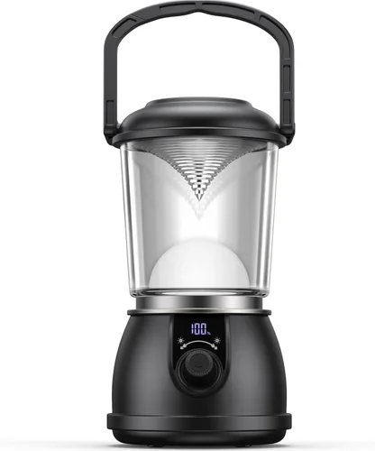 Miniatura 11 de Linterna LED para Campamento Recargable 1000LM, Hasta 300H de Tiempo de Funcionamiento Luz de Tienda de Campamento, Luz Colgante de Emergencia