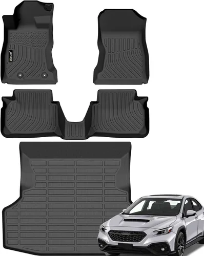 Miniatura 91 de Juego completo de tapetes de auto para todo tipo de clima, revestimiento automotriz para piso y maletero