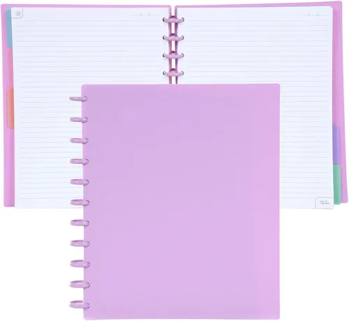 Miniatura 63 de Talia - Cuadernos de notas con tapas, planificador, personalizables, (Azul de Verano, Junior (5.5 pulgadas x 8.5 pulgadas)) Azul verano