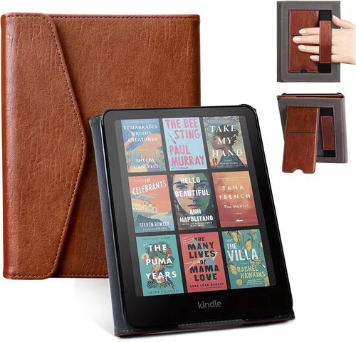 Miniatura 10 de CoBak Premium Case for Kindle Paperwhite & Kindle Colorsoft 7" & Hanvon with Hand Strap – Automatic Wake/Sleep, Stylish & Durable, Comfortable