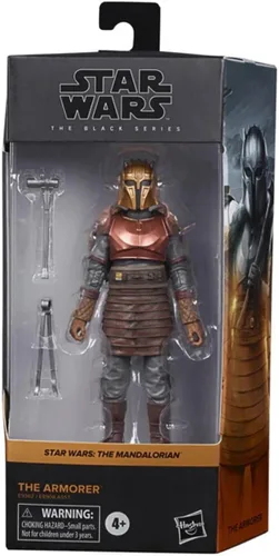 Miniatura 3 de Star Wars The Black Series Mandalorian Armorer - Figura de acción exclusiva de 6 pulgadas