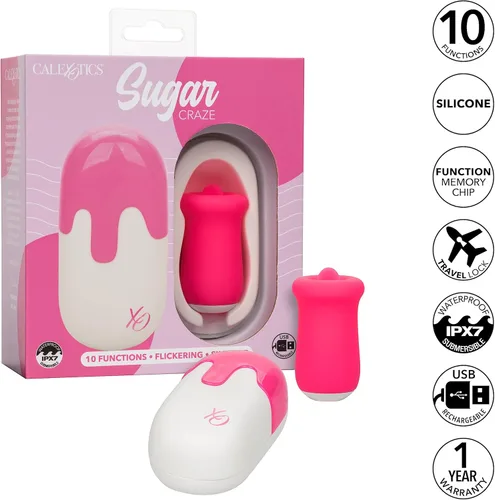Miniatura 3 de CalExotics Masajeador Sugar Craze con estuche discreto - SE-0062-52-3