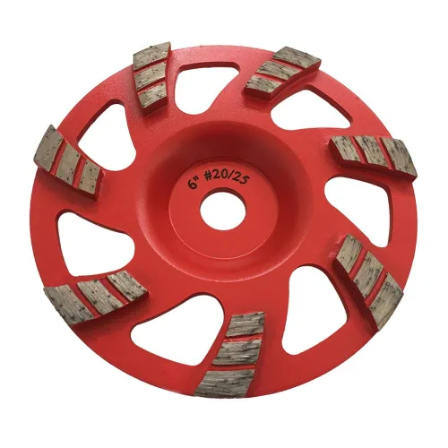 Miniatura 11 de Muelas abrasivas de diamante de alto rendimiento de 7 pulgadas para hormigón agresivo, pintura, epoxi, masilla, eliminación de revestimiento, grano