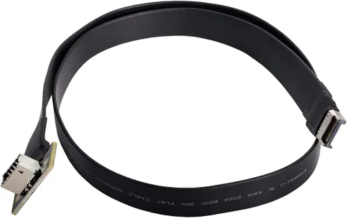 Miniatura 2 de cablecc Cable y adaptador de datos de extensión de placa base USB 3.1 macho a hembra tipo E