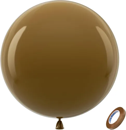 Miniatura 93 de Bezente - Globos de 12 pulgadas de látex con confeti para bodas, graduaciones, despedidas de soltera y cumpleaños, aptos para helio, dorado, 60