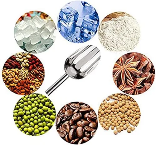 Miniatura 6 de Pinzas y cucharas de hielo Sweet Candy Buffet (plata-1 juego)