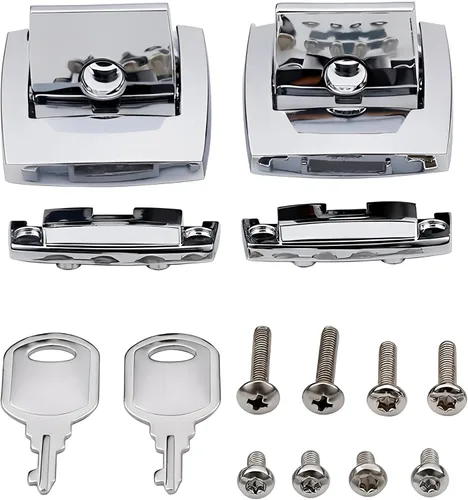 Miniatura 3 de Cerrojo para maletero Tour Pack Pak Compatible con Harley Touring Electra Glide 1988-1999 2000-2013