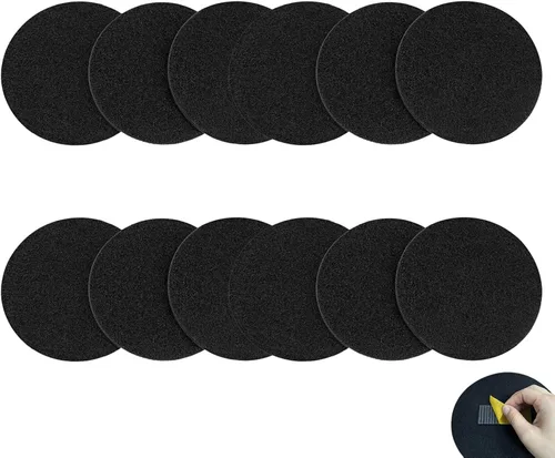 Repuesto de filtro de carbón para compost de cocina de 6.7 pulgadas, paquete de 12 filtros de carbón de repuesto de cubo de abono de 6.7 pulgadas,