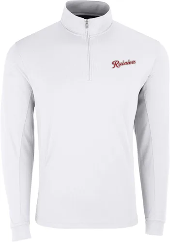 Miniatura 4 de Vantage Apparel Jersey con cremallera de un cuarto de béisbol de la liga menor