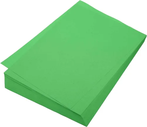 Miniatura 142 de MECCANIXITY 100 hojas de papel de origami de doble cara de 8 x 8 pulgadas (7.9 x 7.9 in), hoja cuadrada para proyectos de manualidades, Pasto verde